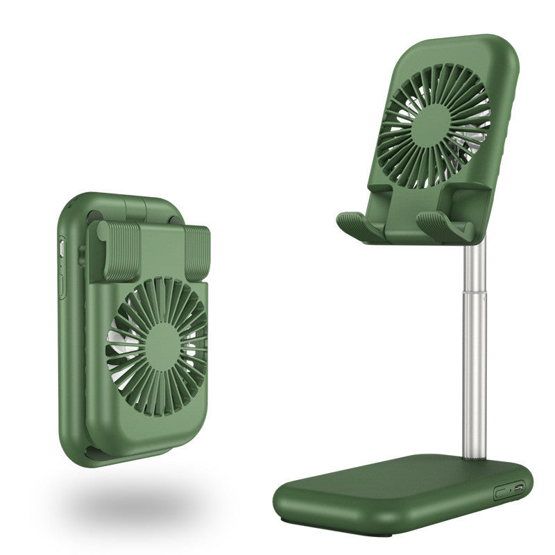 USB small fan cooling mobile phone bracket
