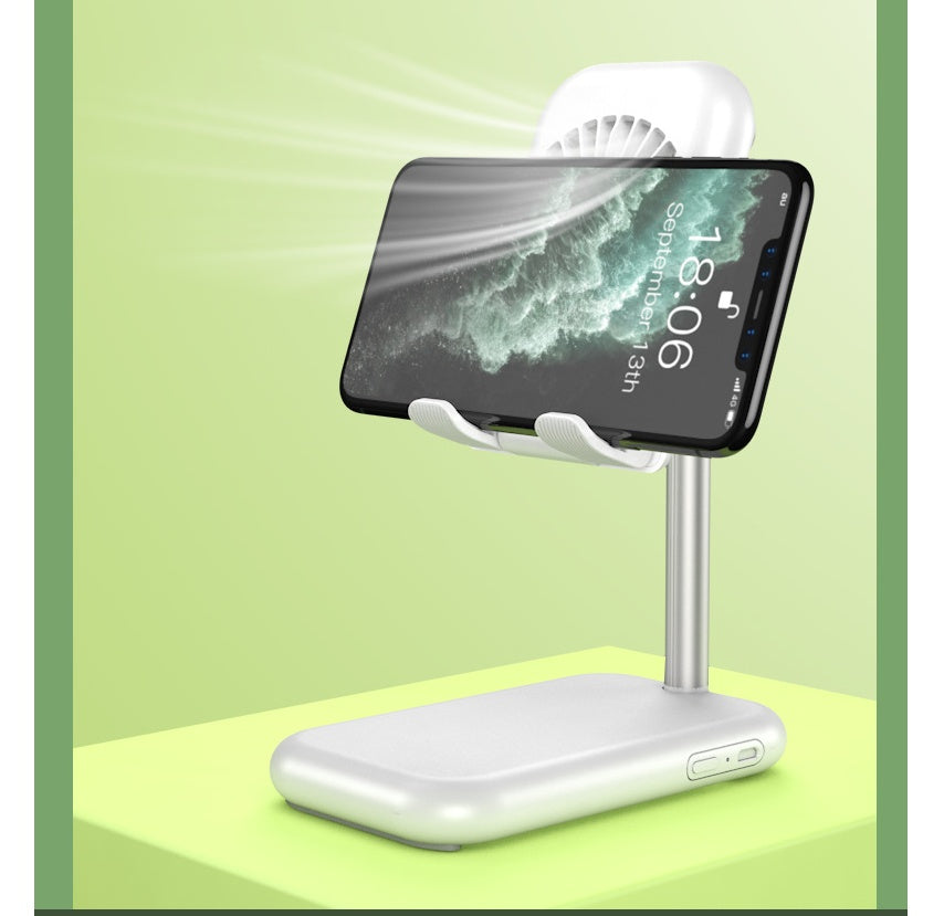 USB small fan cooling mobile phone bracket