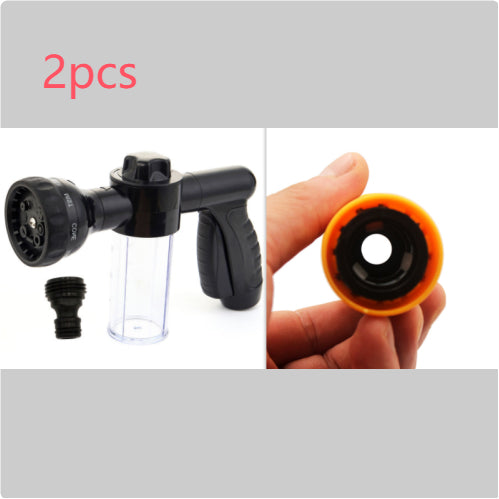 High pressure foam water gun for car washing