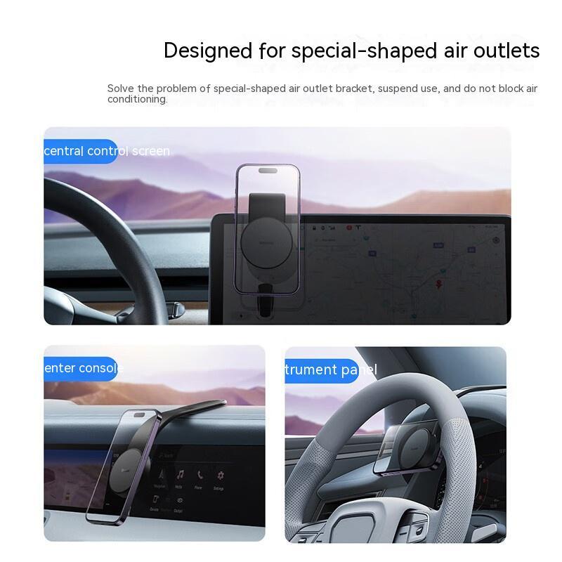 magnetic car phone holder 15w wireless charger