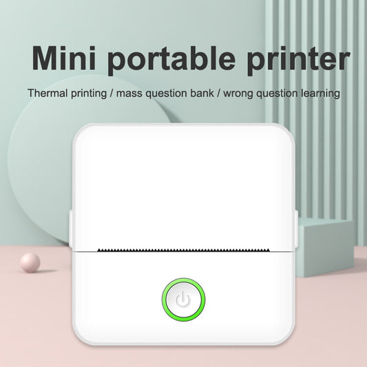 Portable thermal printer for notes labels and study materials