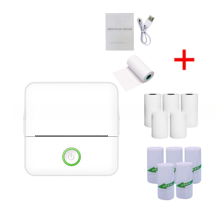 Wireless portable mini thermal printer